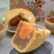 ???? Shanghai Lotus Paste Mooncake with 1 Yolk