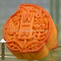 ??????? White Lotus Paste Mooncake with Single Yolk