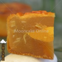 ??????? White Lotus Paste Mooncake with Single Yolk