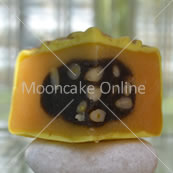 ????????? Golden Bean Puree with Black Sesame in Gold Dust Snow Skin