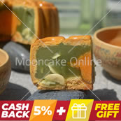 ???? Pandan Lotus Paste Mooncake with 1 Yolk 